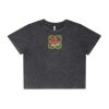 Wo's Stone Wash Heavy Crop Tee Thumbnail