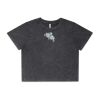 Wo's Stone Wash Heavy Crop Tee Thumbnail