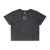 Wo's Stone Wash Heavy Crop Tee Thumbnail