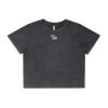 Wo's Stone Wash Heavy Crop Tee Thumbnail
