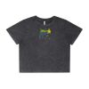 Wo's Stone Wash Heavy Crop Tee Thumbnail