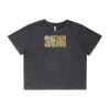 Wo's Stone Wash Heavy Crop Tee Thumbnail