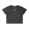 Wo's Stone Wash Heavy Crop Tee Thumbnail