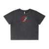 Wo's Stone Wash Heavy Crop Tee Thumbnail