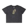 Wo's Stone Wash Heavy Crop Tee Thumbnail