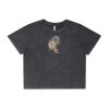 Wo's Stone Wash Heavy Crop Tee Thumbnail