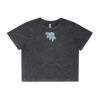 Wo's Stone Wash Heavy Crop Tee Thumbnail