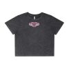 Wo's Stone Wash Heavy Crop Tee Thumbnail