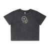 Wo's Stone Wash Heavy Crop Tee Thumbnail