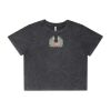 Wo's Stone Wash Heavy Crop Tee Thumbnail