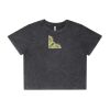 Wo's Stone Wash Heavy Crop Tee Thumbnail