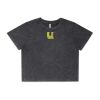 Wo's Stone Wash Heavy Crop Tee Thumbnail