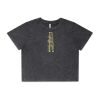 Wo's Stone Wash Heavy Crop Tee Thumbnail