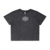 Wo's Stone Wash Heavy Crop Tee Thumbnail