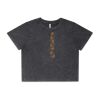 Wo's Stone Wash Heavy Crop Tee Thumbnail