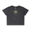 Wo's Stone Wash Heavy Crop Tee Thumbnail