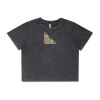 Wo's Stone Wash Heavy Crop Tee Thumbnail