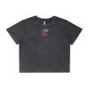 Wo's Stone Wash Heavy Crop Tee Thumbnail