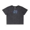 Wo's Stone Wash Heavy Crop Tee Thumbnail