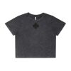 Wo's Stone Wash Heavy Crop Tee Thumbnail