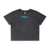 Wo's Stone Wash Heavy Crop Tee Thumbnail