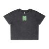Wo's Stone Wash Heavy Crop Tee Thumbnail