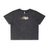 Wo's Stone Wash Heavy Crop Tee Thumbnail