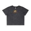 Wo's Stone Wash Heavy Crop Tee Thumbnail
