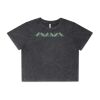 Wo's Stone Wash Heavy Crop Tee Thumbnail