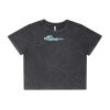 Wo's Stone Wash Heavy Crop Tee Thumbnail