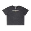 Wo's Stone Wash Heavy Crop Tee Thumbnail