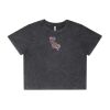 Wo's Stone Wash Heavy Crop Tee Thumbnail