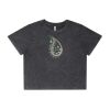 Wo's Stone Wash Heavy Crop Tee Thumbnail