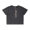 Wo's Stone Wash Heavy Crop Tee Thumbnail
