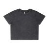Wo's Stone Wash Heavy Crop Tee Thumbnail