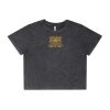 Wo's Stone Wash Heavy Crop Tee Thumbnail