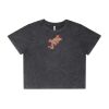 Wo's Stone Wash Heavy Crop Tee Thumbnail
