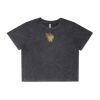 Wo's Stone Wash Heavy Crop Tee Thumbnail