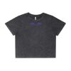 Wo's Stone Wash Heavy Crop Tee Thumbnail