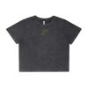 Wo's Stone Wash Heavy Crop Tee Thumbnail