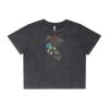 Wo's Stone Wash Heavy Crop Tee Thumbnail
