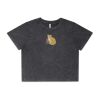 Wo's Stone Wash Heavy Crop Tee Thumbnail