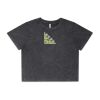 Wo's Stone Wash Heavy Crop Tee Thumbnail