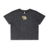 Wo's Stone Wash Heavy Crop Tee Thumbnail