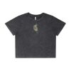 Wo's Stone Wash Heavy Crop Tee Thumbnail