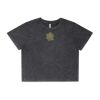 Wo's Stone Wash Heavy Crop Tee Thumbnail
