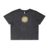 Wo's Stone Wash Heavy Crop Tee Thumbnail