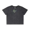 Wo's Stone Wash Heavy Crop Tee Thumbnail