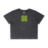 Wo's Stone Wash Heavy Crop Tee Thumbnail