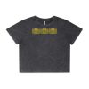 Wo's Stone Wash Heavy Crop Tee Thumbnail